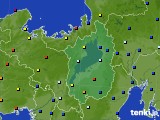 滋賀県のアメダス実況(日照時間)(2019年09月05日)