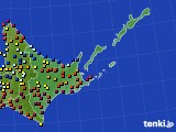 道東のアメダス実況(日照時間)(2019年09月05日)