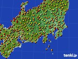 2019年09月05日の関東・甲信地方のアメダス(気温)