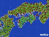 2019年09月06日の四国地方のアメダス(日照時間)