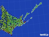 道東のアメダス実況(日照時間)(2019年09月06日)