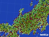 2019年09月10日の北陸地方のアメダス(日照時間)