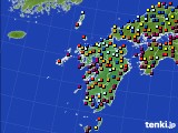 九州地方のアメダス実況(日照時間)(2019年09月10日)