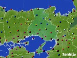 兵庫県のアメダス実況(日照時間)(2019年09月10日)