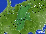 長野県のアメダス実況(降水量)(2019年09月11日)