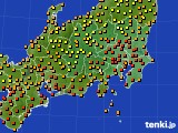 2019年09月11日の関東・甲信地方のアメダス(気温)