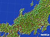 2019年09月12日の北陸地方のアメダス(気温)