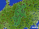 長野県のアメダス実況(日照時間)(2019年09月14日)