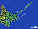 道東のアメダス実況(日照時間)(2019年09月15日)