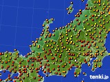 2019年09月15日の北陸地方のアメダス(気温)