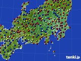 2019年09月17日の関東・甲信地方のアメダス(日照時間)