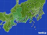 2019年09月18日の東海地方のアメダス(降水量)