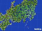 2019年09月18日の関東・甲信地方のアメダス(日照時間)