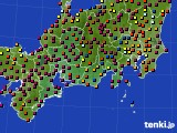 東海地方のアメダス実況(日照時間)(2019年09月19日)