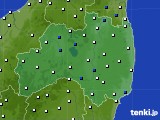 2019年09月19日の福島県のアメダス(風向・風速)