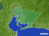 愛知県のアメダス実況(気温)(2019年09月20日)