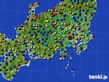 2019年09月23日の関東・甲信地方のアメダス(日照時間)