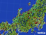 北陸地方のアメダス実況(日照時間)(2019年09月23日)