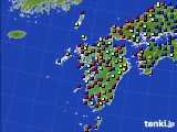九州地方のアメダス実況(日照時間)(2019年09月24日)