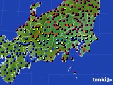 2019年09月27日の関東・甲信地方のアメダス(日照時間)