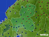 岐阜県のアメダス実況(日照時間)(2019年09月27日)