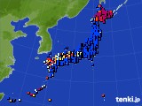 アメダス実況(日照時間)(2019年09月28日)