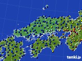 中国地方のアメダス実況(日照時間)(2019年09月29日)