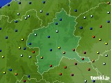 2019年09月29日の群馬県のアメダス(日照時間)
