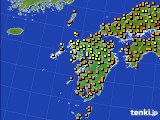 2019年09月30日の九州地方のアメダス(気温)
