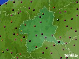 群馬県のアメダス実況(日照時間)(2019年10月01日)