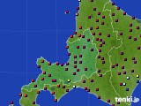 道央のアメダス実況(日照時間)(2019年10月02日)