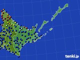 2019年10月03日の道東のアメダス(日照時間)