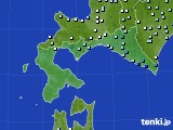 2019年10月04日の道南のアメダス(降水量)
