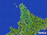 道北のアメダス実況(日照時間)(2019年10月05日)