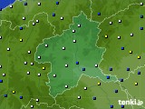 群馬県のアメダス実況(風向・風速)(2019年10月12日)