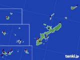 2019年10月22日の沖縄県のアメダス(日照時間)