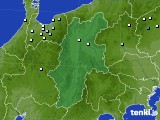 長野県のアメダス実況(降水量)(2019年10月27日)