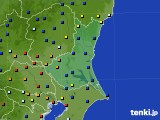 茨城県のアメダス実況(日照時間)(2019年10月27日)