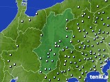 2019年10月29日の長野県のアメダス(降水量)