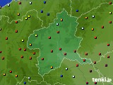 群馬県のアメダス実況(日照時間)(2019年10月30日)