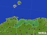 鳥取県のアメダス実況(日照時間)(2019年10月30日)