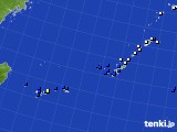 沖縄地方のアメダス実況(風向・風速)(2019年10月30日)