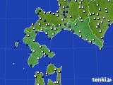 道南のアメダス実況(風向・風速)(2019年10月31日)