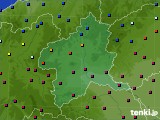 群馬県のアメダス実況(日照時間)(2019年11月01日)
