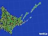 道東のアメダス実況(日照時間)(2019年11月01日)