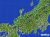 2019年11月01日の北陸地方のアメダス(風向・風速)
