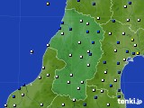 山形県のアメダス実況(風向・風速)(2019年11月01日)