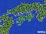 2019年11月03日の四国地方のアメダス(日照時間)