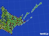 2019年11月05日の道東のアメダス(日照時間)