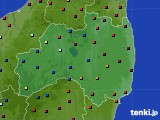 福島県のアメダス実況(日照時間)(2019年11月06日)